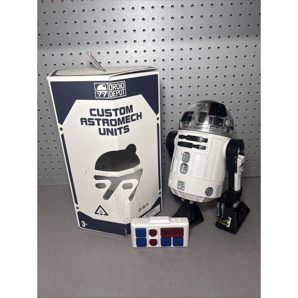 Star Wars Galaxys Edge Droid Depot Custom Astromech Units R2-D2 R Series White